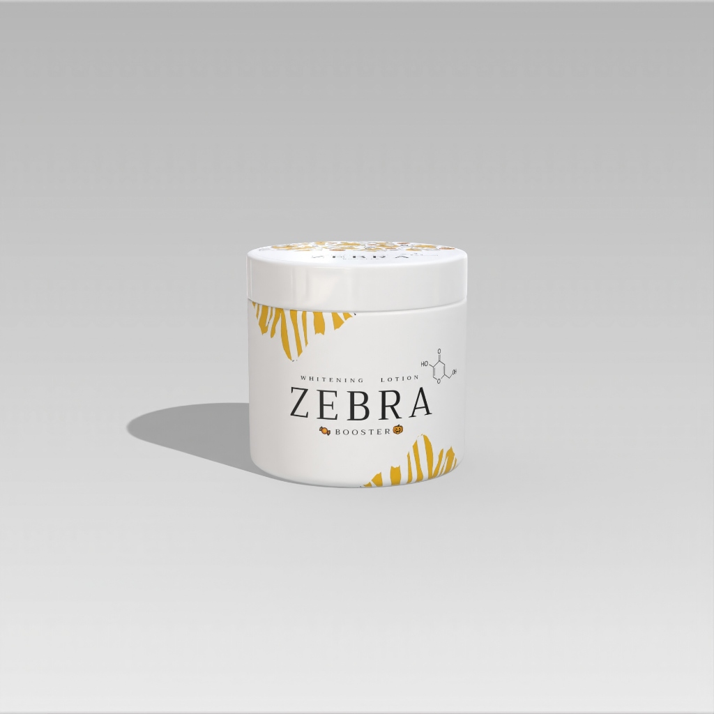 ZEBRA WHITENING BOOSTER LOTION ครีมม้าลาย ลิมิเต็ดฮาโลวีน โลชั่นบำรุงผิวกาย ไวท์เทนนิ่ง ปริมาณสุทธิ 