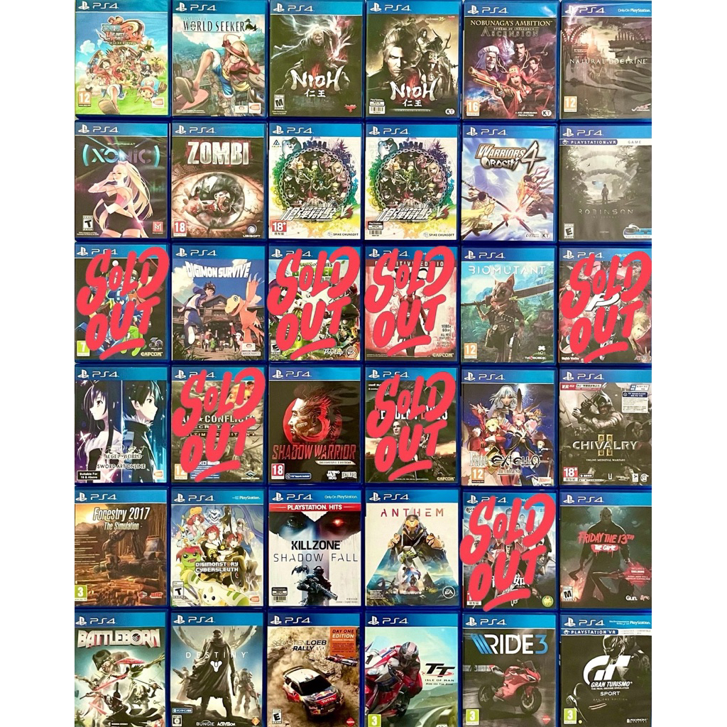 แผ่นเกม ps4 มือสอง (7)