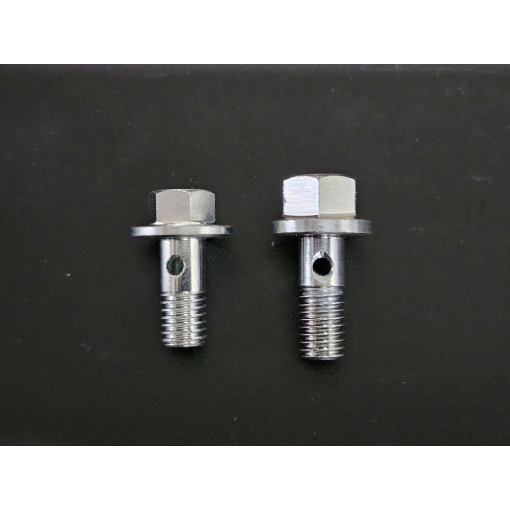 น๊อตน้ำมันM8 น๊อตไดชาร์จTFR น๊อตน้ำมันเทอร์โบ น๊อตน้ำมันข้างเครื่อง