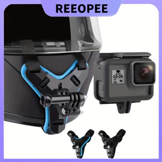 หมวกกันน็อกรถจักรยานยนต์ Chin Strap Mount สำหรับ GoPro สำหรั…