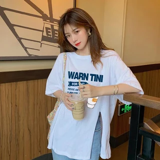 เสื้อยืดแขนสั้นผู้หญิงฤดูร้อนใหม่ oversize เสื้อผ้าสาวอวบไซส์ใหญ่แฟชั่นวัยรุ่นน่ารัก เสื้อโอเวอร์ไซส์เกาหลีลําลองทรงหลวม