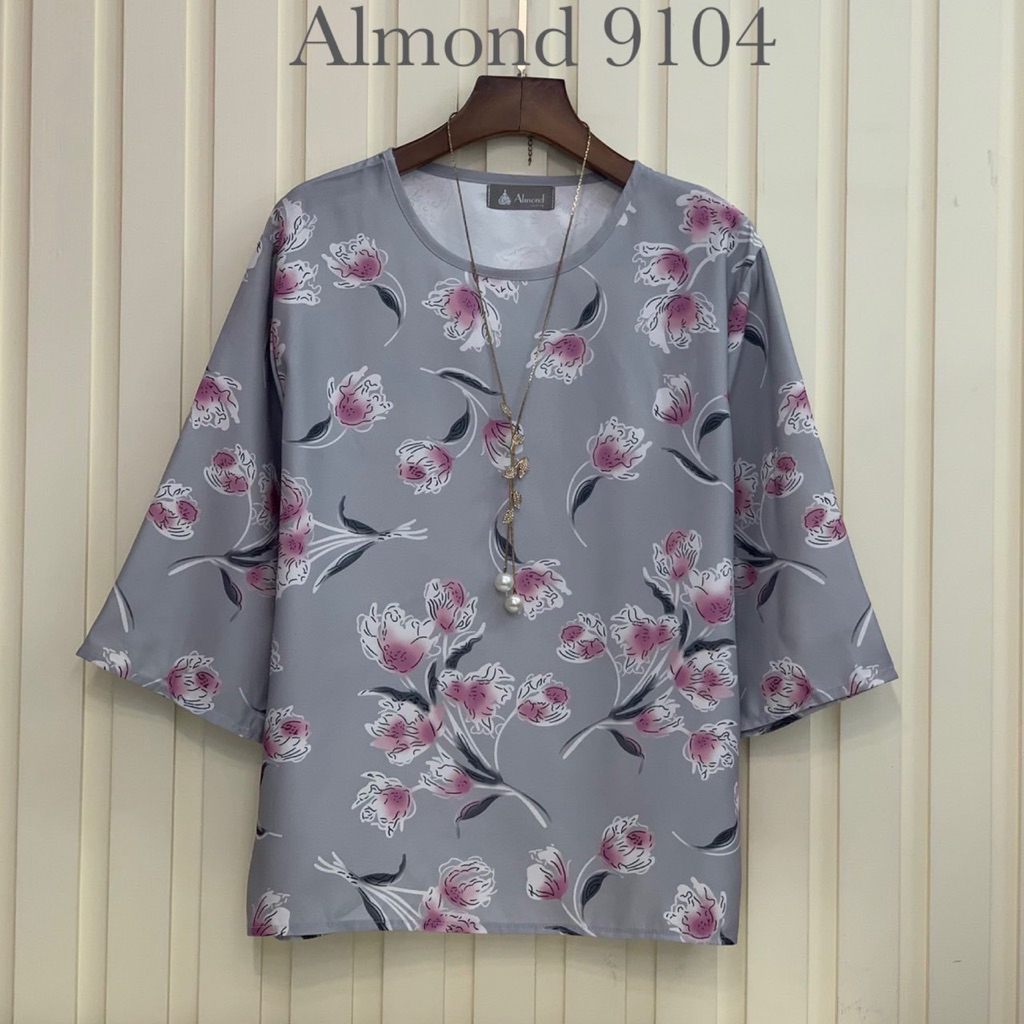 Vineapple เสื้อผู้หญิงวัยทำงาน แขนสามส่วน – โปรปัง