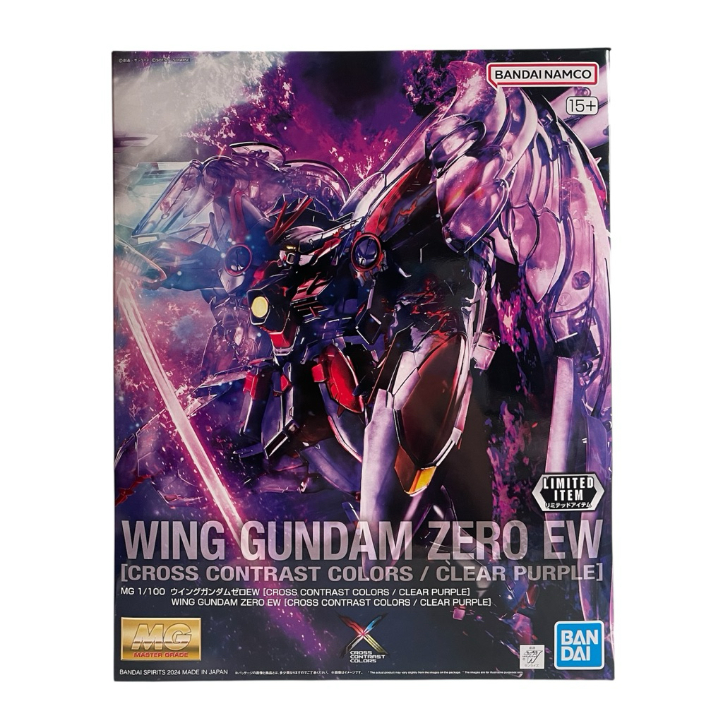 [พร้อมส่ง] Bandai BANDAI MG1/100 WING GUNDAM ZERO EW CROSS CONTRAST COLORS PB โมเดลประกอบ รุ่นลิมิเต