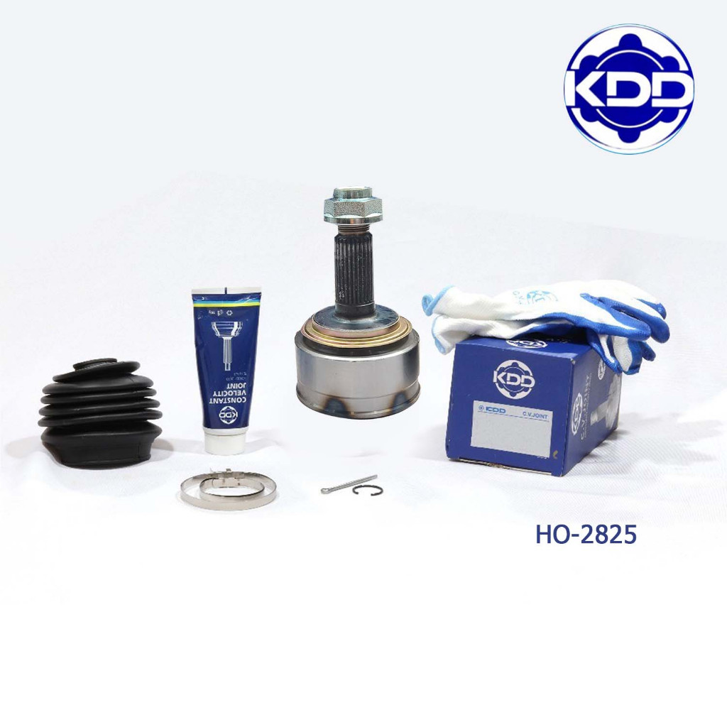 หัวเพลาขับนอก KDD (HO-2825) ฮอนด้า HONDA ACCORD G7 เครื่อง 3.0 ปี 2003, CRV ปี 2003 2.0,2.4 (ฟันใน 32 ฟันนอก 28 บ่า 63)