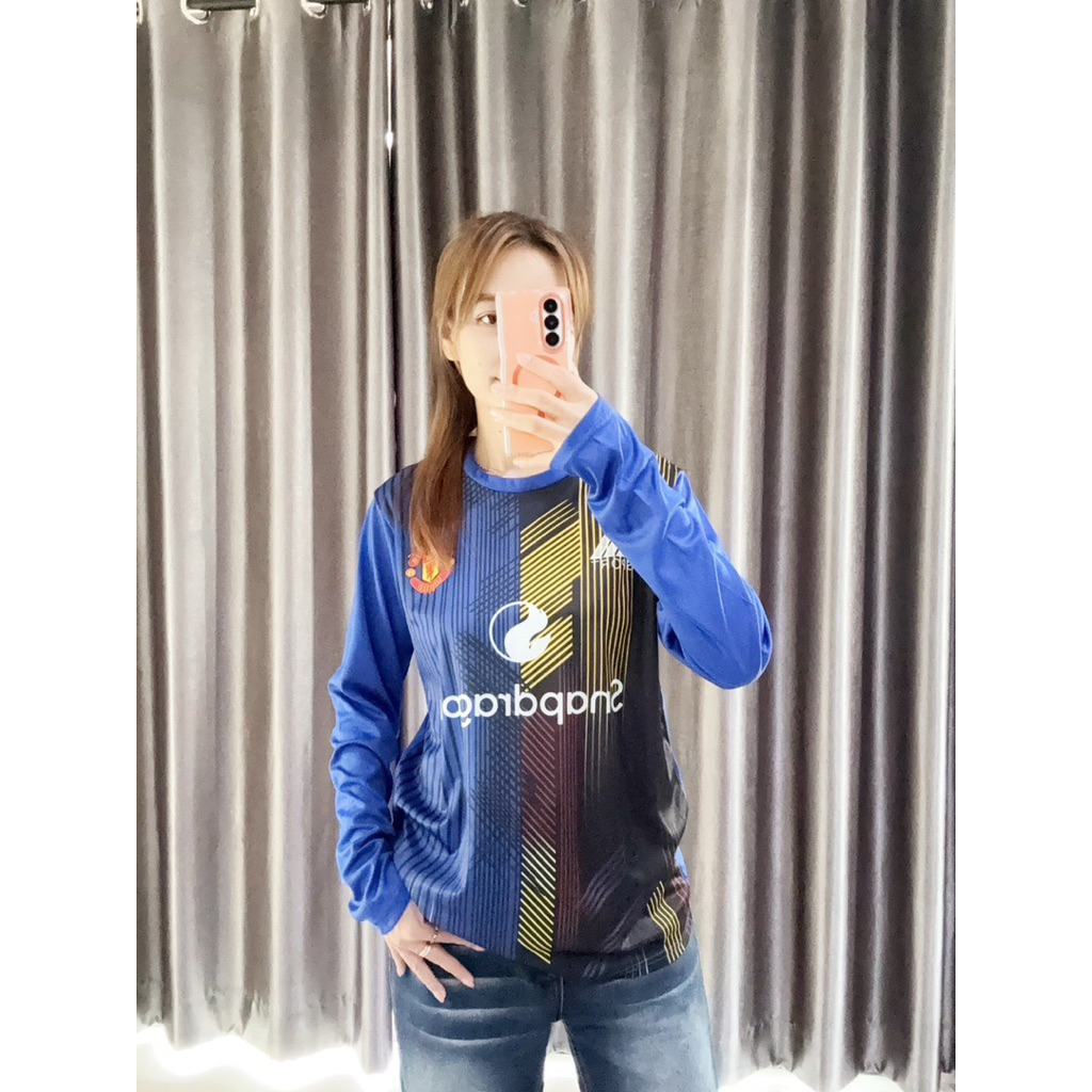 เสื้อกีฬาฟุตบอล4สี M-3XLพิมพ์ลายทีมแมนยู แขนสั้นคอกลมเนื้อผ้าไมโคร ใส่สบายระบายอากาศได้ดีทรงสปอร์ตใส่ได้ทั้งชายหญิง - รูปที่ 6