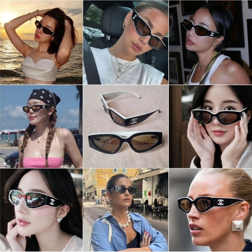 [ผ่อน0%/6-12ด] แว่นตากันแดด CHANEL6056 ของแท้! เท่านั้น อุปกรณ์ครบพร้อมประกัน ตามหารุ่นไหนส่งมาถามได้ค่ะ