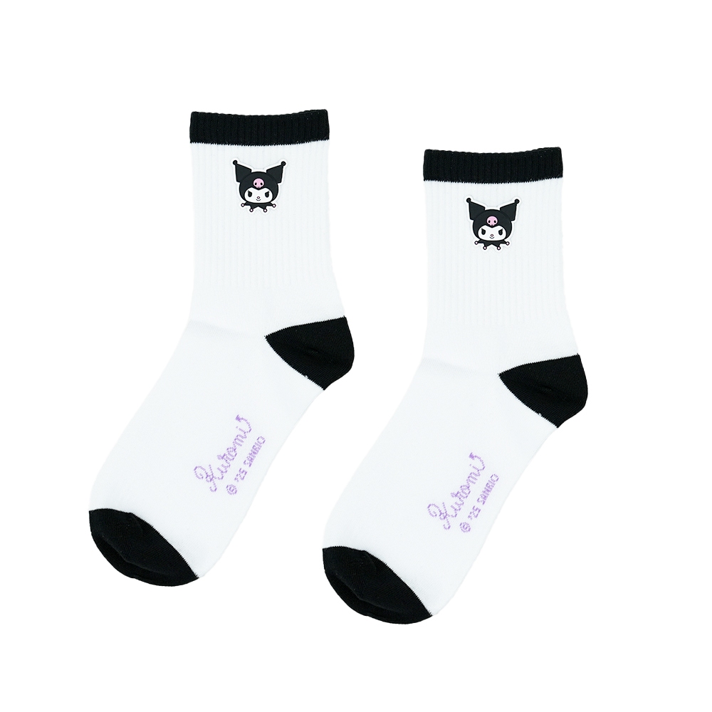 Skechers สเก็ตเชอร์ส ถุงเท้าผู้หญิง Women Kuromi Socks Crew Socks (2 Pairs) - SL325W612-00QF (latest) — صورة 6