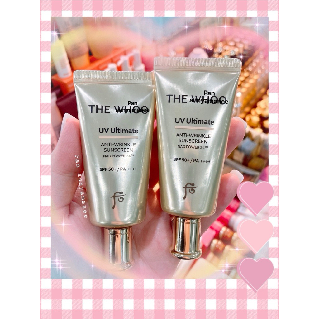 ♥️(ครีมกันแดดลดริ้วรอย)(✅ของแท้💯%‼️)UV Ultimate Anti-Wrinkle Sunscreen Spf50+ Pa++++ 25m♥️