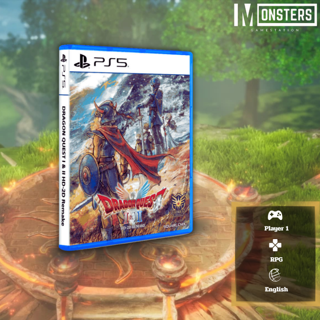 (พร้อมส่ง) DRAGON QUEST I & II HD-2D Remake [PS5] [ZONE3] [ASlA]