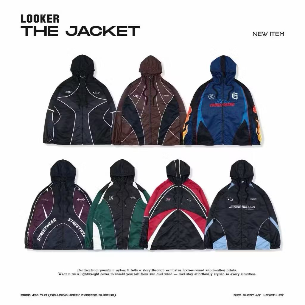 LOOKER - JACKET RIDER  (เสื้อแจ็คเก็ต)