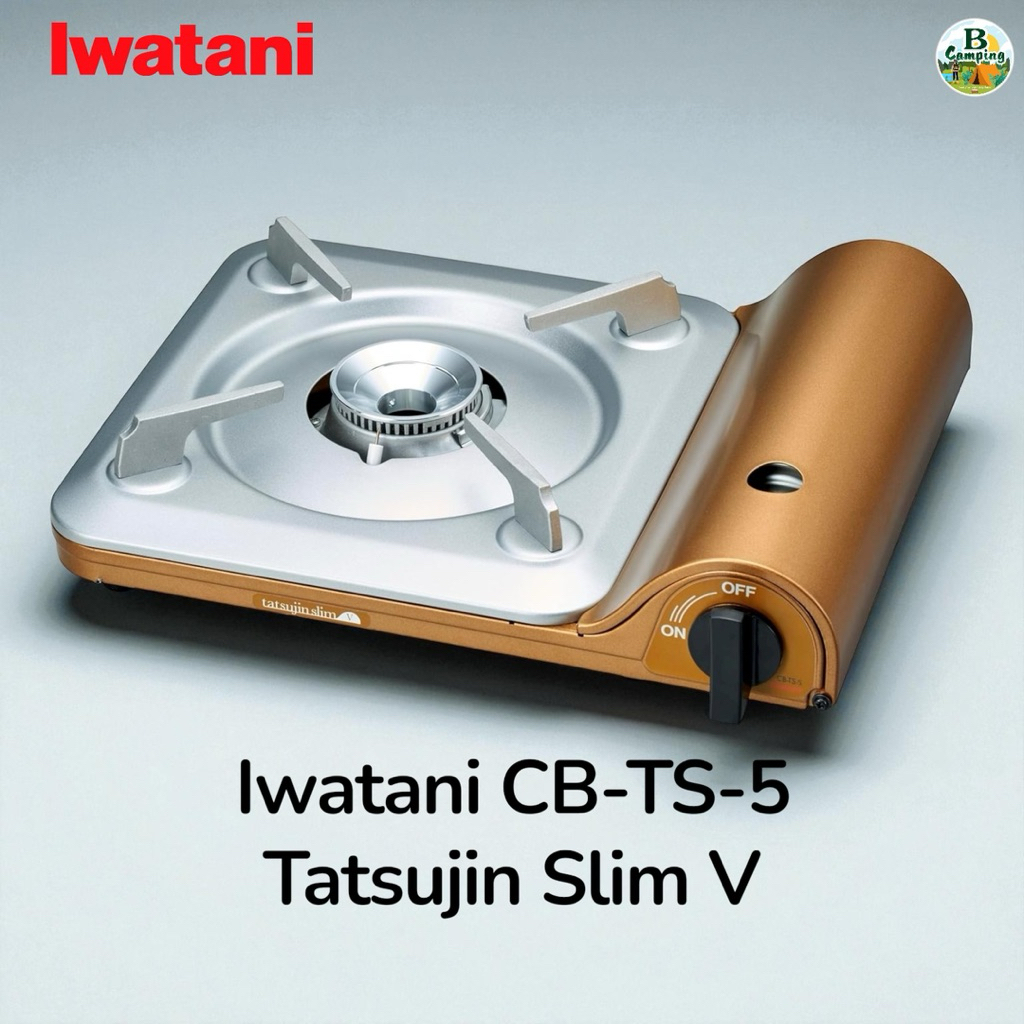 เตาแก๊ส Iwatani Tatsujin Slim V (CB-TS-5) 🚀พร้อมส่งทันที