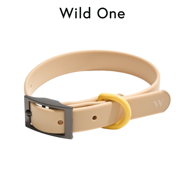 Wild One  -  Collar  |  TAN BLOCK 🐕