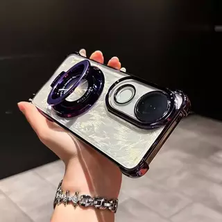 ส่งด่วน เคสใสขอบสี สำหรับ VIVO V70 V40 V40PRO V60LITE V50 V60 V50LITE กระกันแทก4มุม ตั้งได้ ขอบสี หรูหรา E2
