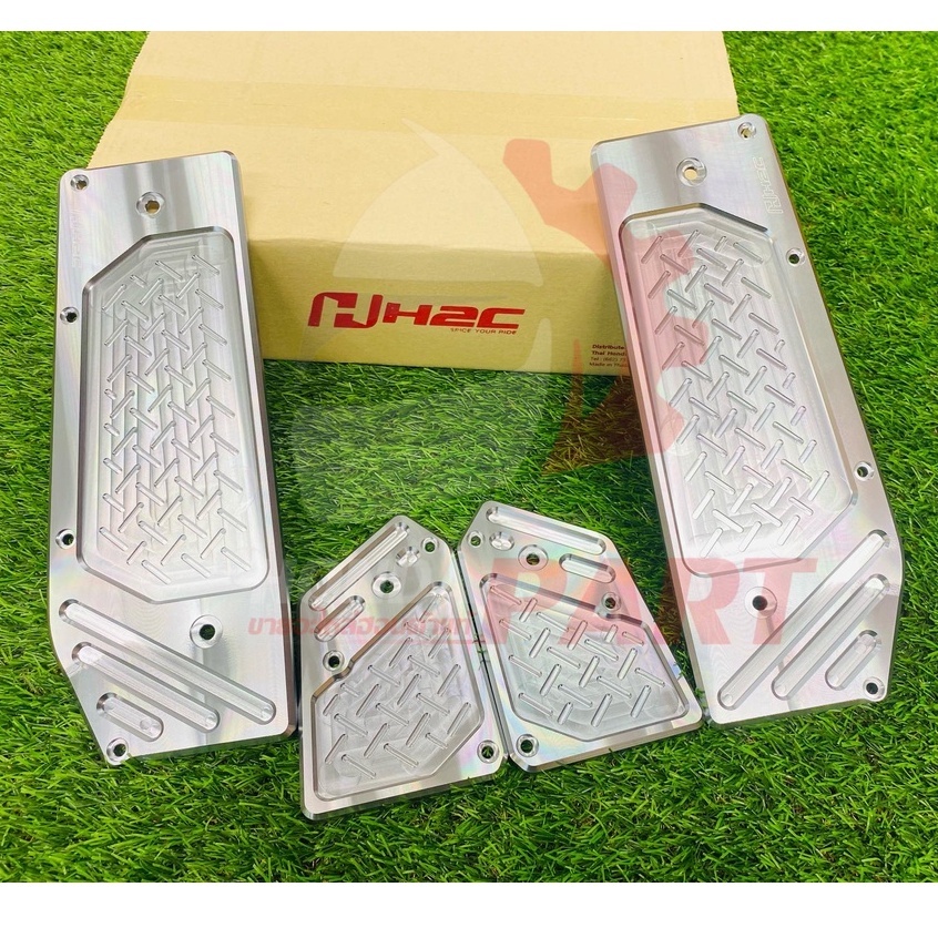 ชุดแผ่นวางเท้า สีเงิน Honda ADV350 2022 แท้ศูนย์ (สินค้าแท้)