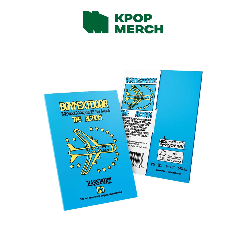BOYNEXTDOOR - 5th EP Album [The Action]_Weverse albums ver.
