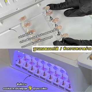 เครื่องอบ UV LED 440W หลอด 96 ดวง! อบแห้งเร็วทันใจ ครอบคลุมทุกมุม ใช้ได้กับเจลทุกรุ่น ทั้งยูวีและเลดี้ รับประกันคุณภาพ