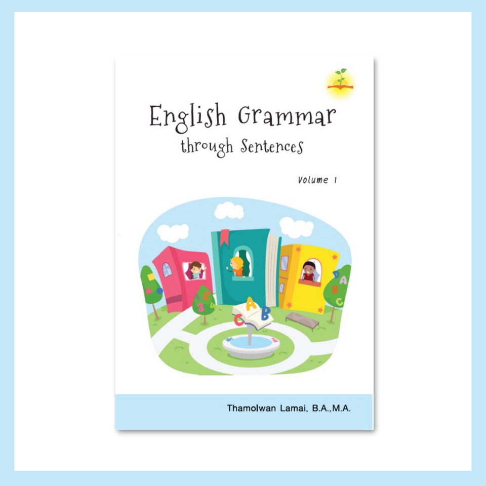 หนังสือภาษาอังกฤษ แกรมม่า - English Grammar through Sentences