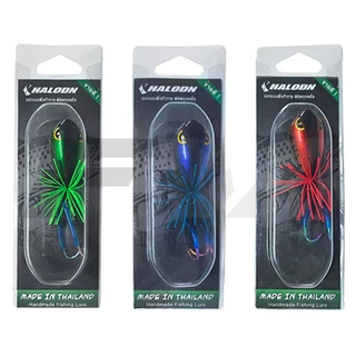 FW กบไม้ส่าย กบส่าย งาน หมายข้างทาง RACING FROG ขนาด 3.5 ซม. น้ำหนัก 9 กรัม เหยื่อ งานไม้ แบดคิล ตัวเบ็ด