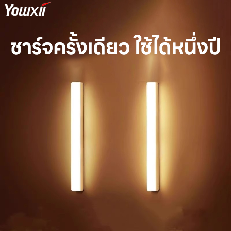 ไฟเซ็นเซอร์ led หลอดไฟเซ็นเซอร์ เซ็นเซอร์ ไฟอัตโนมัติ ไฟติดห้องนอน ไฟติดผนังไร้สาย ไฟติดผนังกำแพง