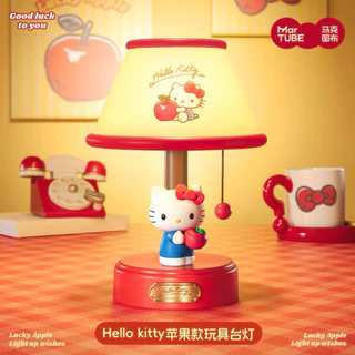 ⚡️พรีออเดอร์⚡️โคมไฟตั้งโต๊ะ Hello Kitty Apple Edition พร้อมอุปกรณ์ครบเซ็ต (MarTUBE) ลิขสิทธิ์แท้💯%