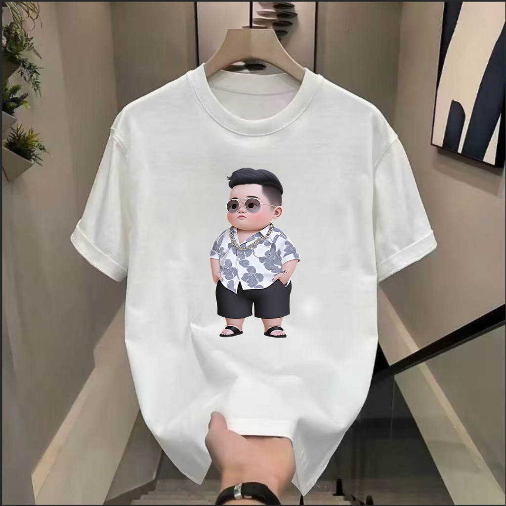 ZB1 HOME เสื้อยืดเเฟชั่นใหม่  เสื้อยืดพิมพ์ลายสกรีนกราฟิก  ผ้านุ่ม ทรงสวย คอกลม สินค้าพร้อมจัดส่ง B0