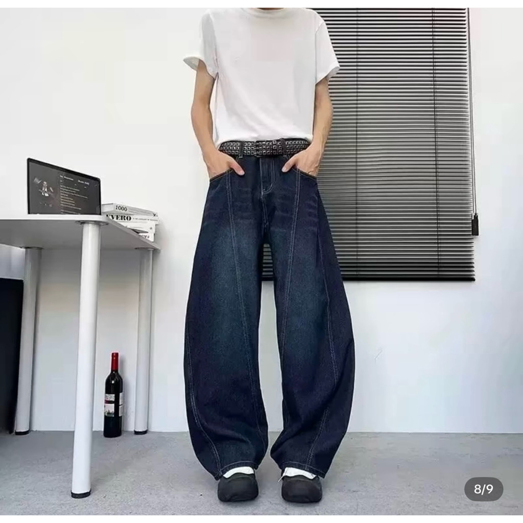 Beggy jean homeboy กางเกงยีนส์ขาบอลลูน มือ 1 wasup chlothing