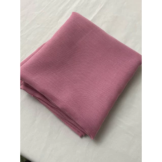 ผ้าคลุมบาวา (สีพื้น) hijab Bawalใส่ได้ทุกโอกาส ขนาดหลาสกรู