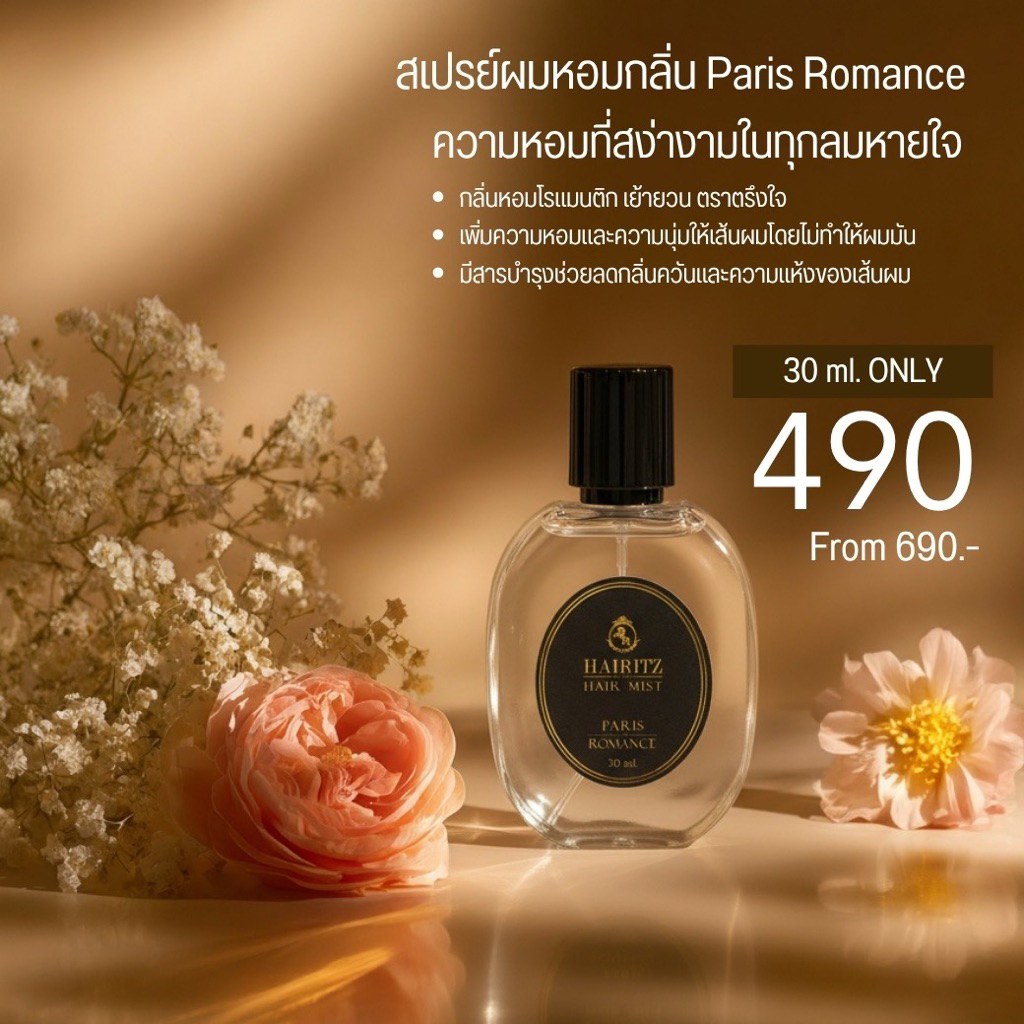 Hairitz hair mist สเปรย์น้ำหอมฉีดผม