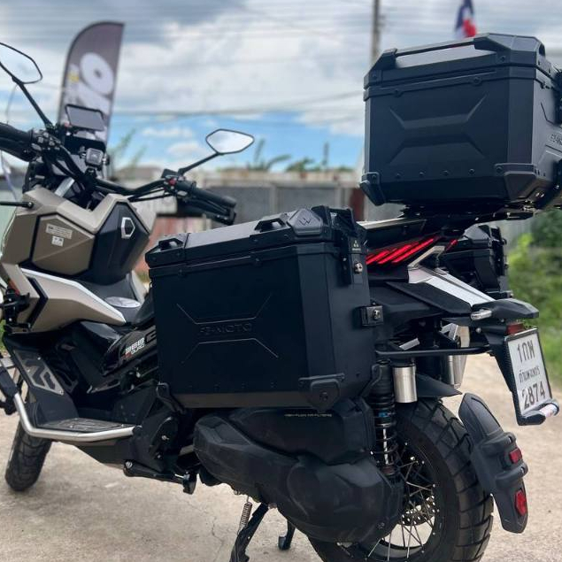 แร็คท้าย แร็คข้าง Zontes 368G งานคัสตอม รับน้ำหนักได้ดี | KMO RACK BAR CUSTOM