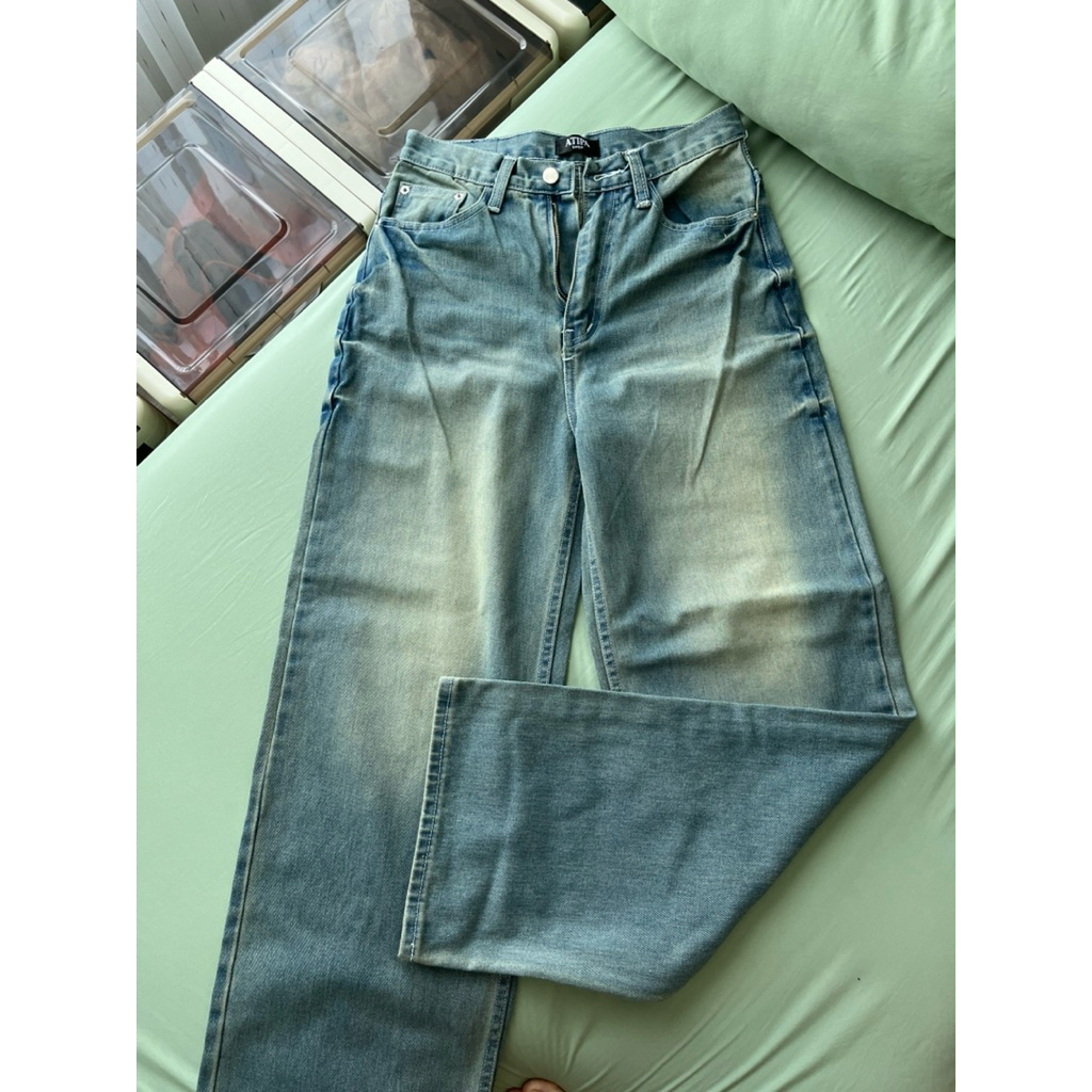 กางเกงยีนส์ ATIPA✨สีเฟดสนิม มือ1✅