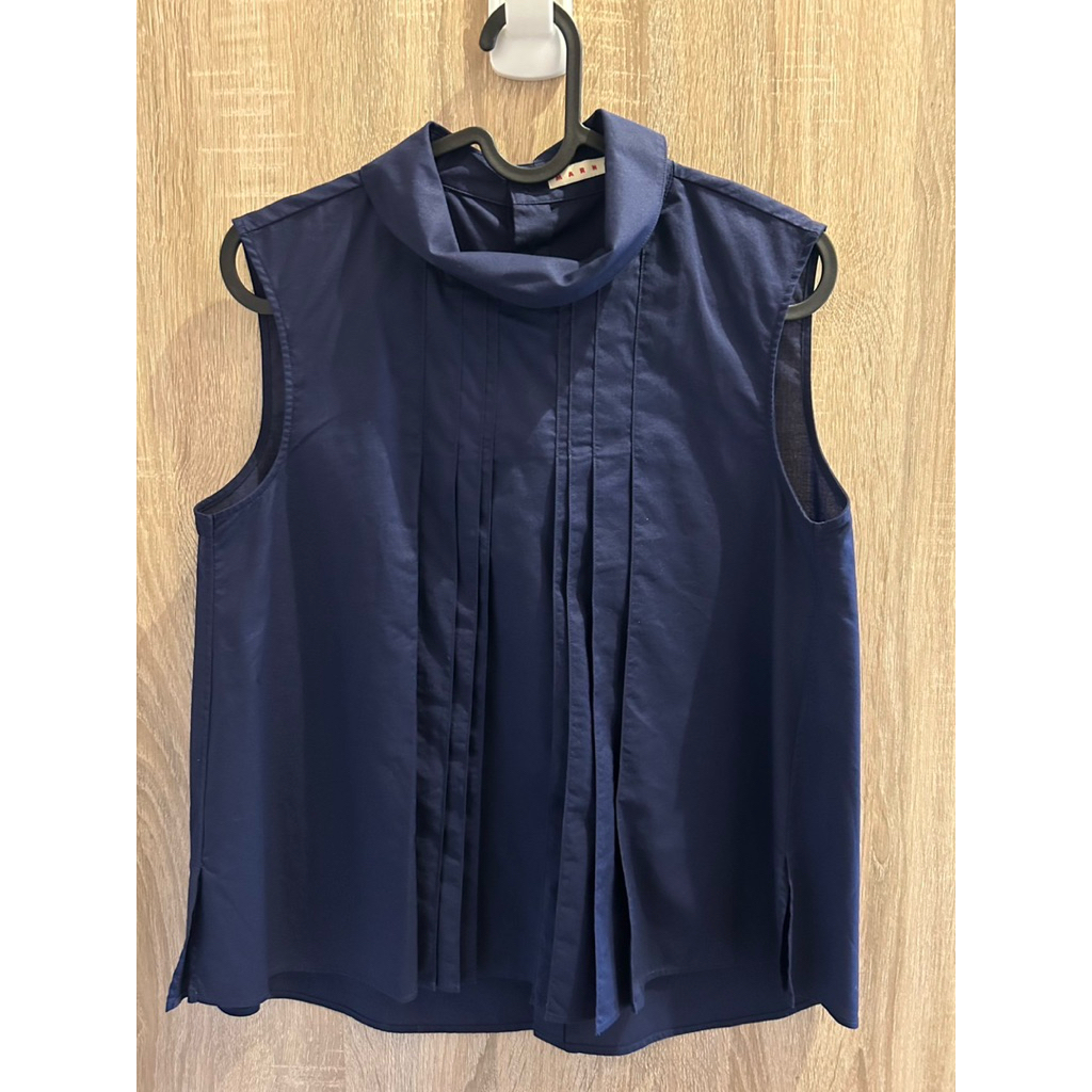 Uniqlo x Marni เสื้อแขนกุด สีกรมท่า มือ 2