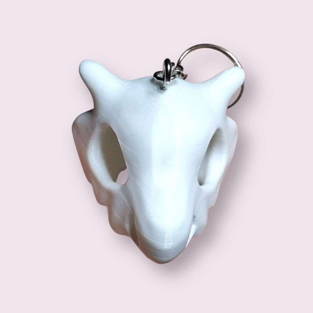 พวงกุญแจ หน้ากากของ cubone น่ารัก ห้อยติดตัวไปได้ทุกที่