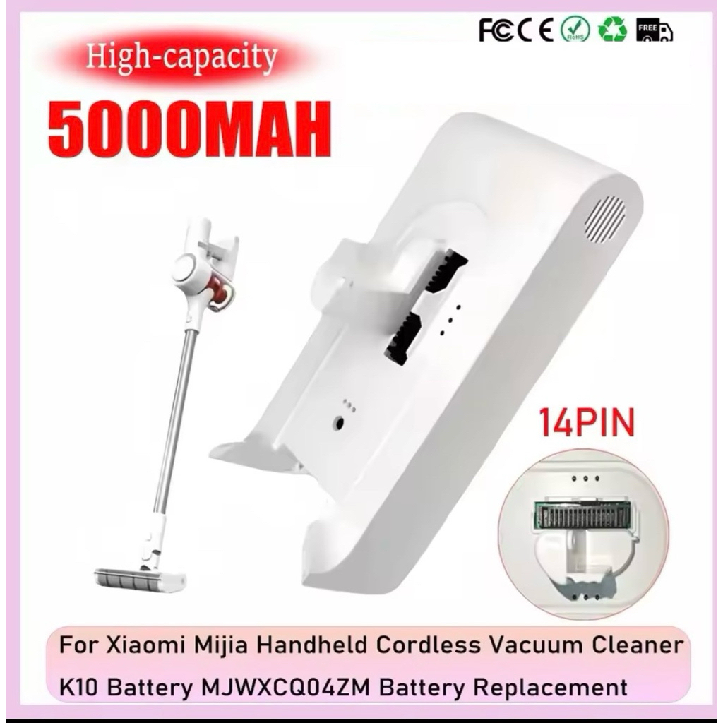 แบตเตอรี่ แพค สำหรับ Xiaomi Mijia 1C และ K10 Handheld Vacuum Cleaner ราคา ถูกที่สุด ดีลบีเคเค แกลเลอรีภาพที่ 3