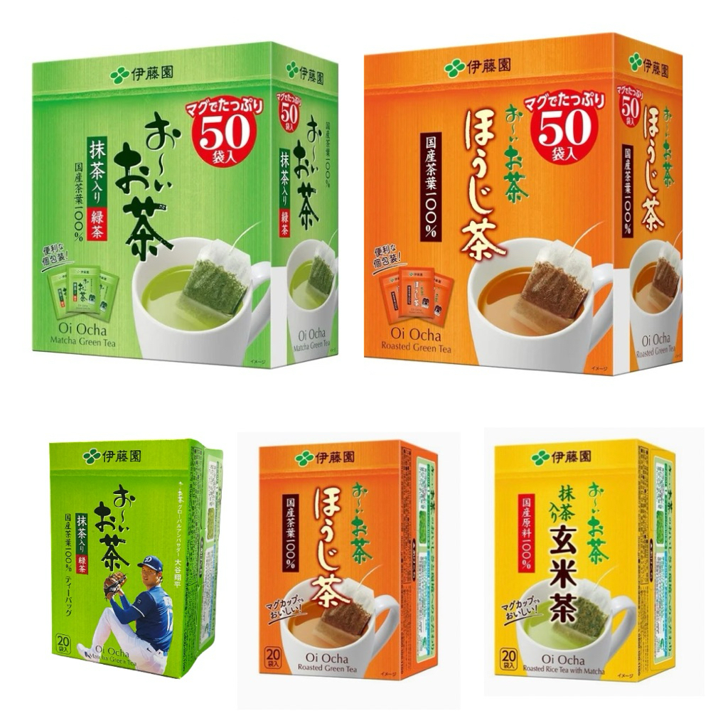 ITOEN Japanese Green Tea ชาเขียวญี่ปุ่น แบบชงร้อน อิโตเอ็น จากประเทศญี่ปุ่น