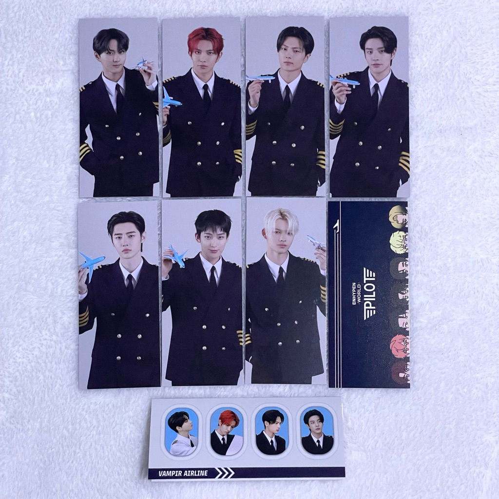 [ENHYPEN] พร้อมส่ง Concept Photo , Coupon Card, Making Photo จาก ENHYPEN WORLD COUPON CARD COLLECTIO
