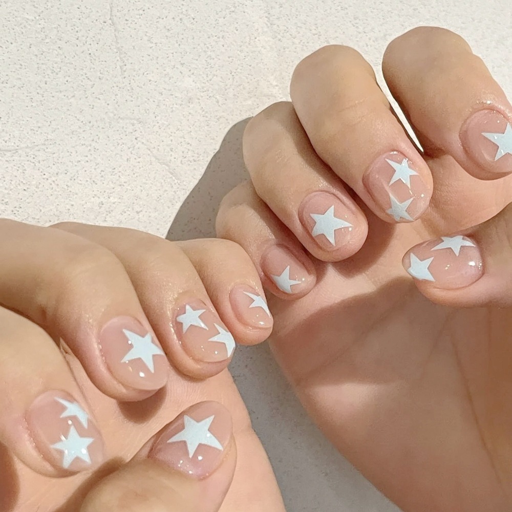 สติ๊กเกอร์รูปดาวติดเล็บ 3 มิติ 10 แบบ ส่งเร็ว สติ๊กเกอร์ติดเล็บ สติ๊กเกอร์ฟอยล์ สติกเกอติดเล็บ สติ๊กเกอร์กาวติดเล็บ - รูปที่ 2