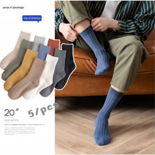 🚀 (ได้รับ 2-3 วัน) 🚀จัดส่งจากประเทศไทย~ถุงเท้าญี่ปุ่น ข้อกลา…