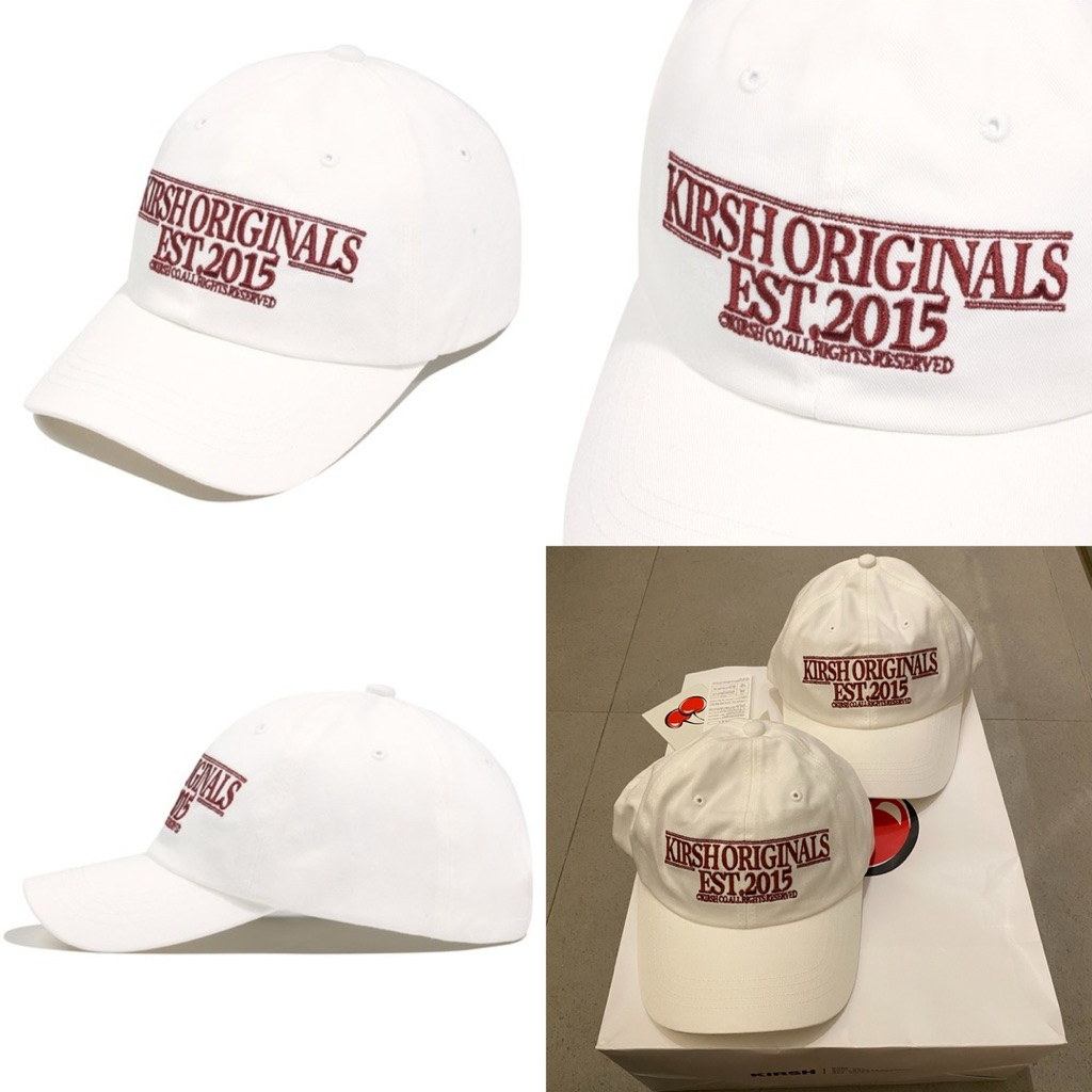 (New with tag) Kirsh embroidered baseball cap ของแท้ป้ายห้อย