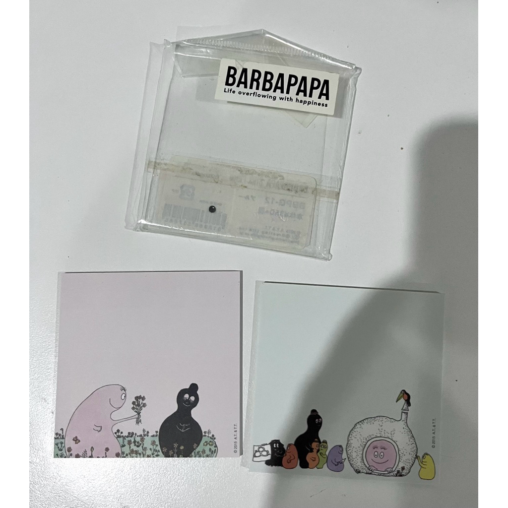 โพสอิท เเทบกาว 2ลายbabapapa