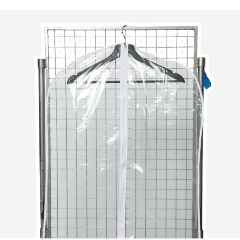 ถุงคลุมสูทใส มีซิป ถุงสูท คลุมสูท แบบใส กันฝุ่น กันเปื้อน กันน้ำ พลาสติกคุณภาพดี ทนนาน เน้นใช้งาน by POLYHOME - รูปที่ 2