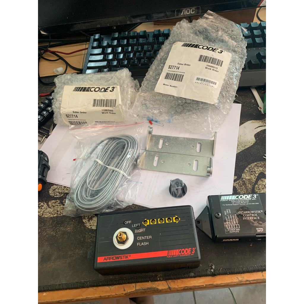 Code3 Arowstick Contol