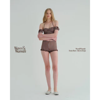 when.we.summer - Waves&Warmth Swim Short (-เฉพาะกางเกง-) มีซับในเก็บก้นทรงสวย *สินค้าพร้อมส่ง*