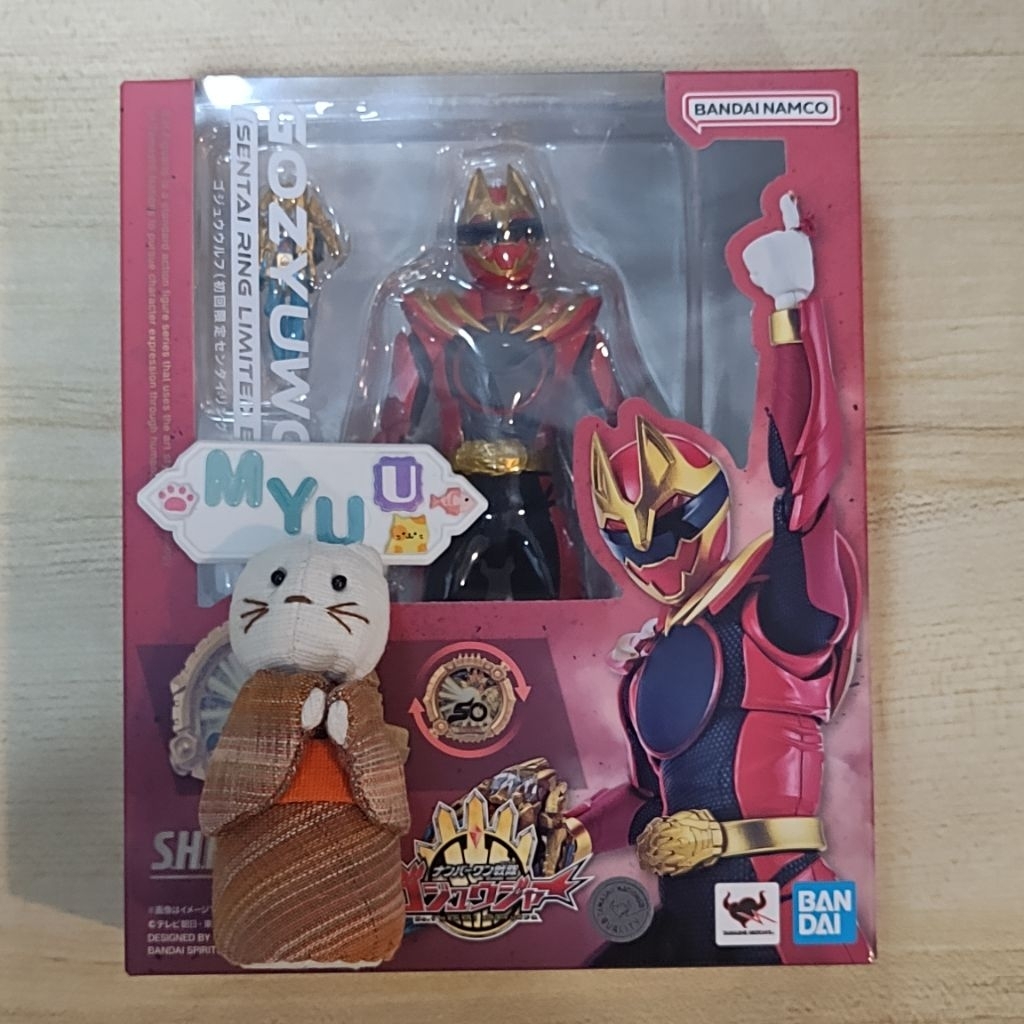 🙀 NEW Gozyuwolf S.H.Figuarts SHF Figuarts Super Sentai Bandai ขบวนการ เซนไต