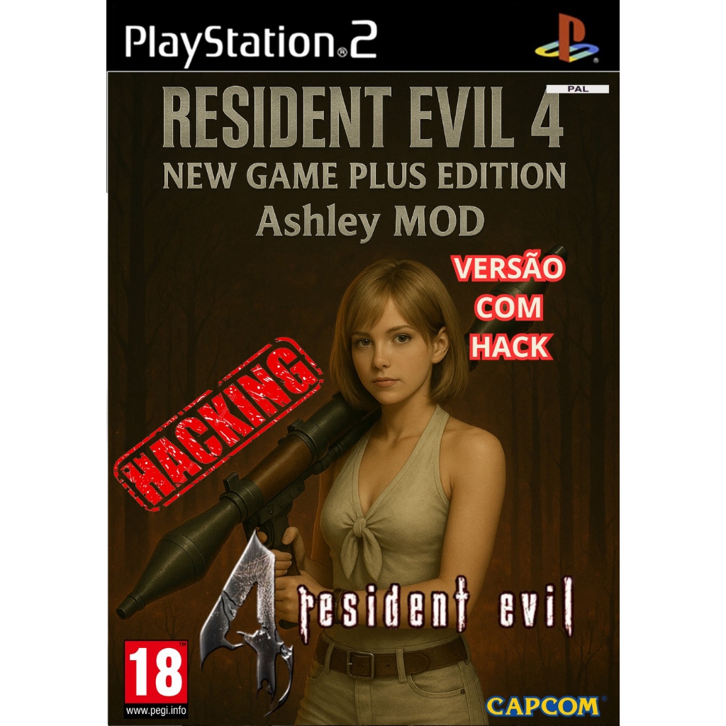 PlayStation2 - RE4 :New Game Plus Edition. Ashley MOD./ มีให้เลือก2เวอร์ชั่น อ่านรายละเอียดเพิ่มเติม