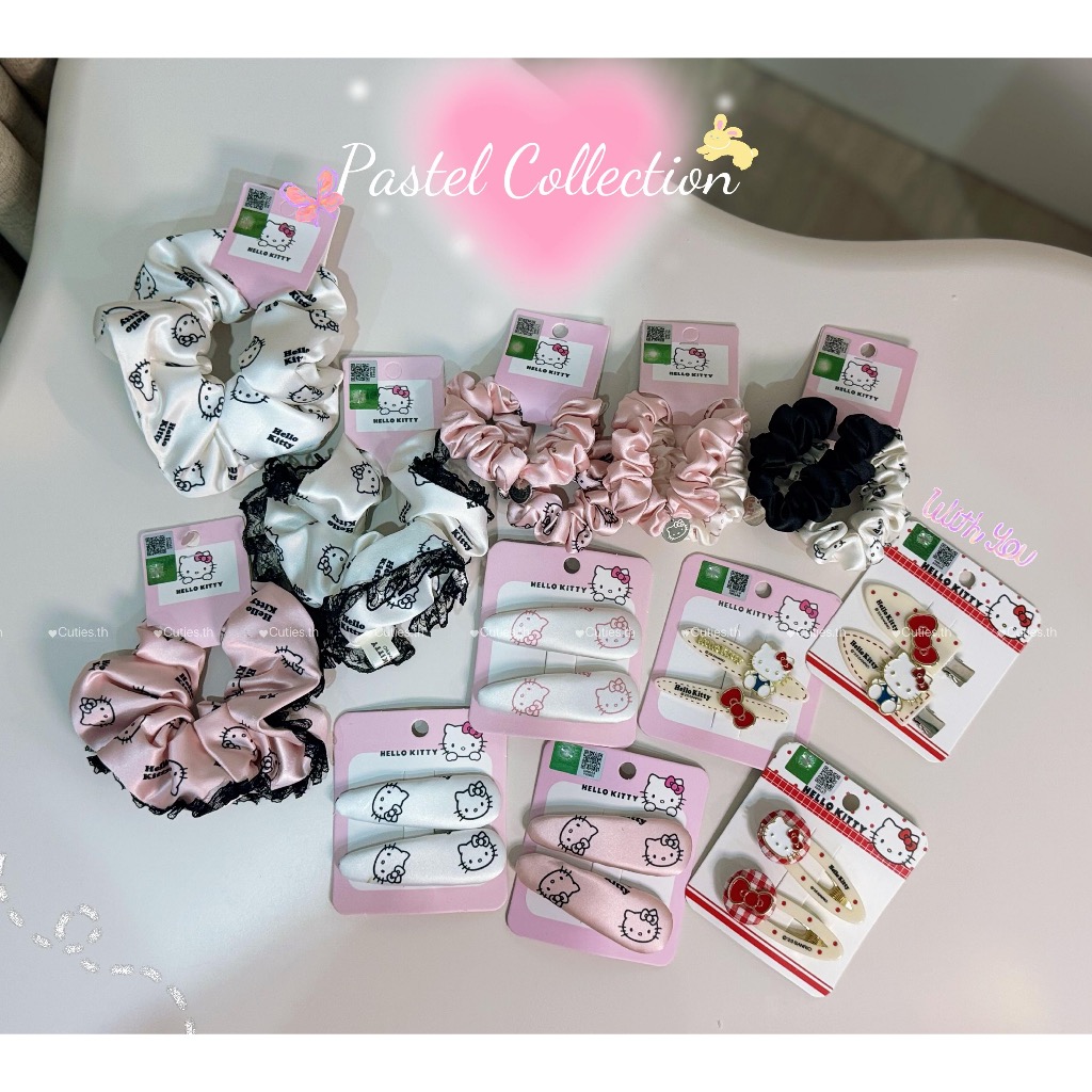 [แท้100%] Sanrio - Pastel รวมยางรัดผม ไม้คาดผม ซานริโอ้ ซาริโอ้ สีพาสเทล สายหวานห้ามพลาด