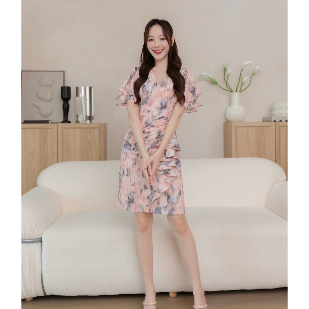 เดรสป้าย nous-us Sz.xl ซื้อมา 1,040.-