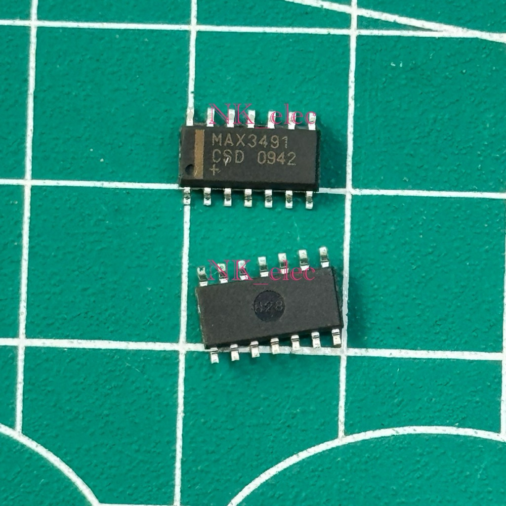 MAX3491 SMD 14 ขา ราคาต่อ 1 ตัว มีสินค้า พร้อมส่ง🇹🇭