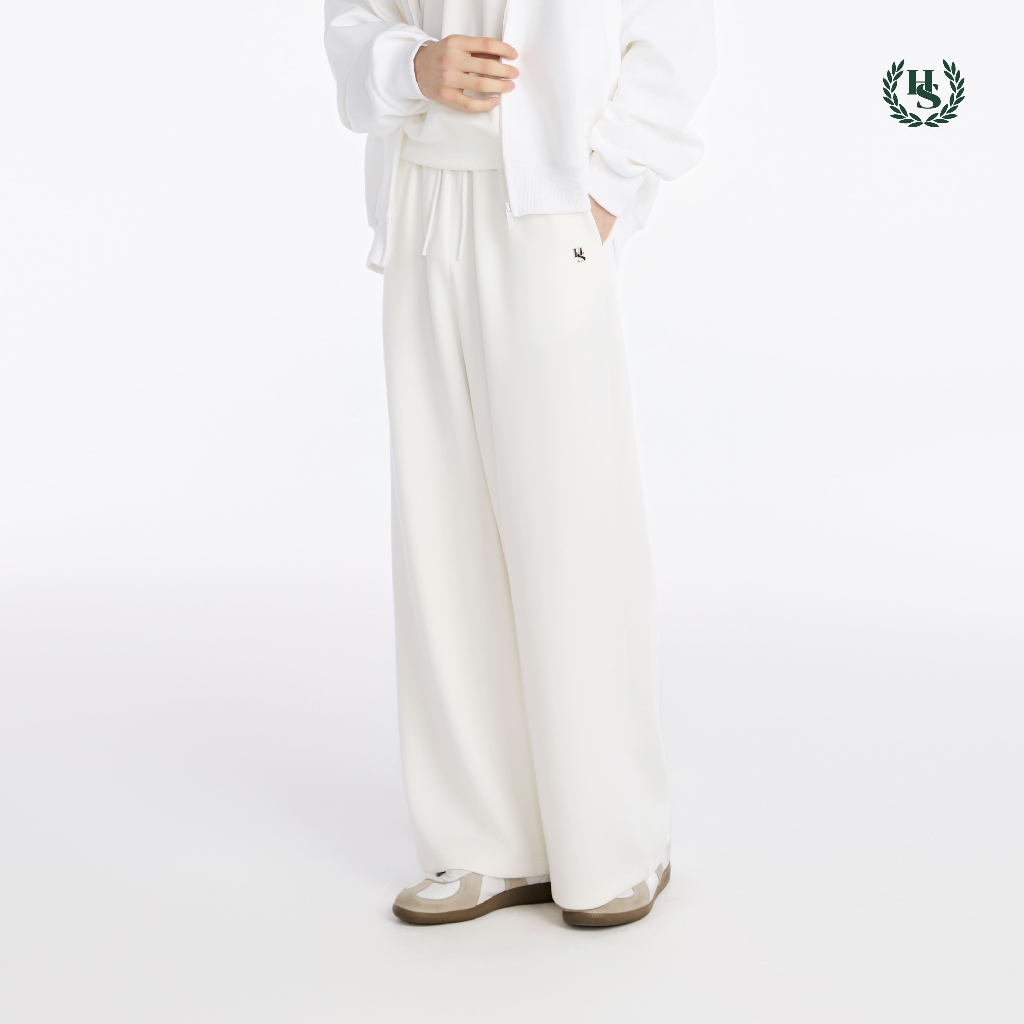 Highschool Basic Collection : Relax Comfy Neoprene Sweat Pant กางเกงขายาว คอมฟีนีโอพรีน- BTB36593