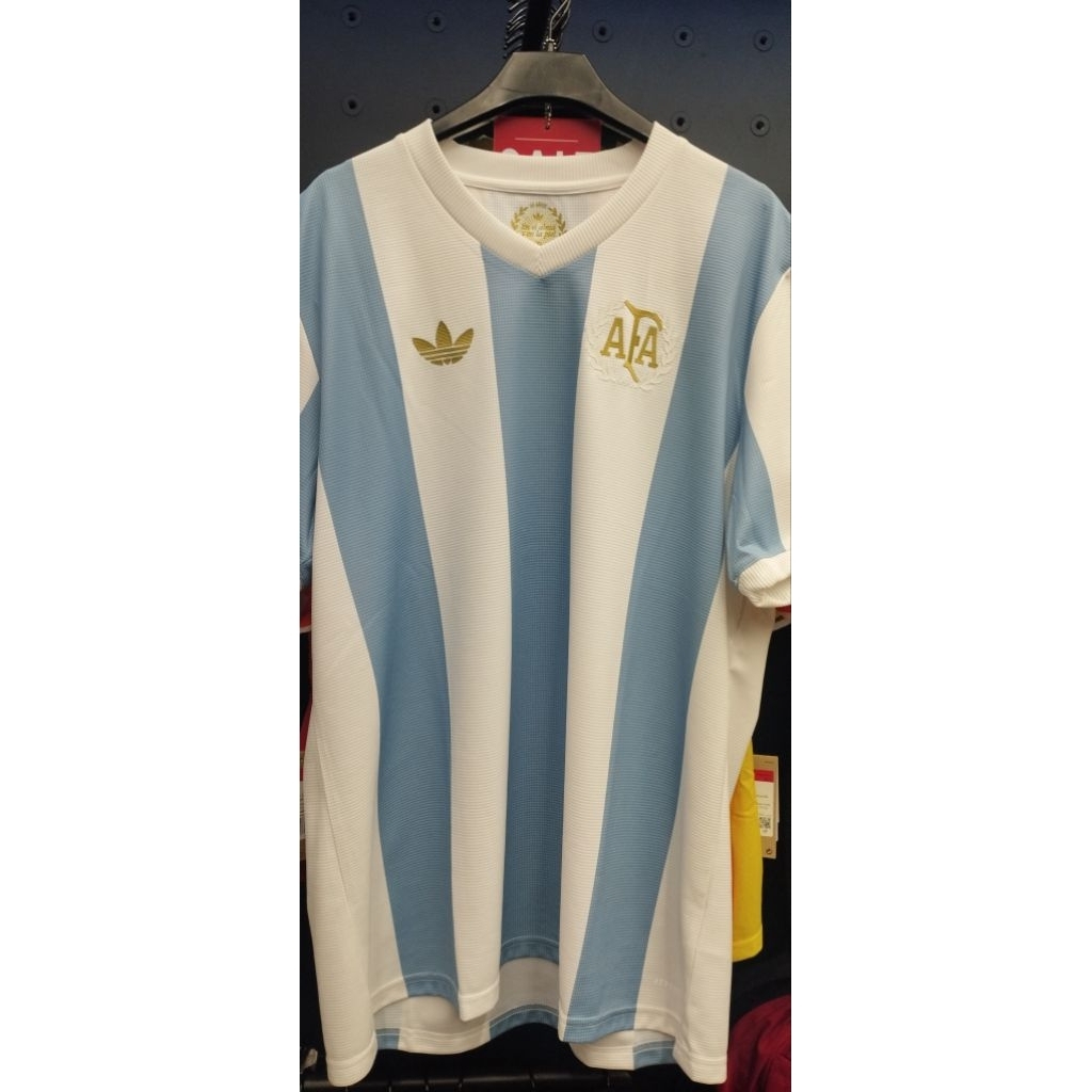 เสื้อฟุตบอล ทีมชาติ อาร์เจนติน่า Adidas Argentima 50th Anniversary Jersey Home ของแท้ มือ1 ป้ายไทย