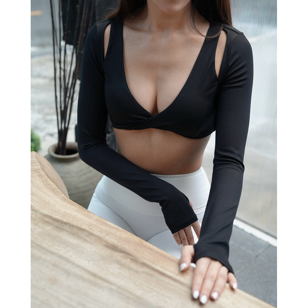 Cherie Sculpt Top เสื้อออกกำลังกายแขนยาว